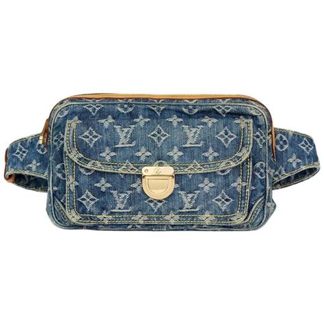 louis vuitton waist bag man|louis vuitton denim bum bag.